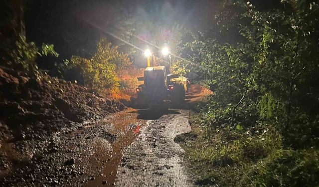 Şiddetli yağışlar sel ve heyelanlara neden oldu