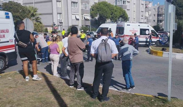 Söke’de trafik kazası: 2 yaralı