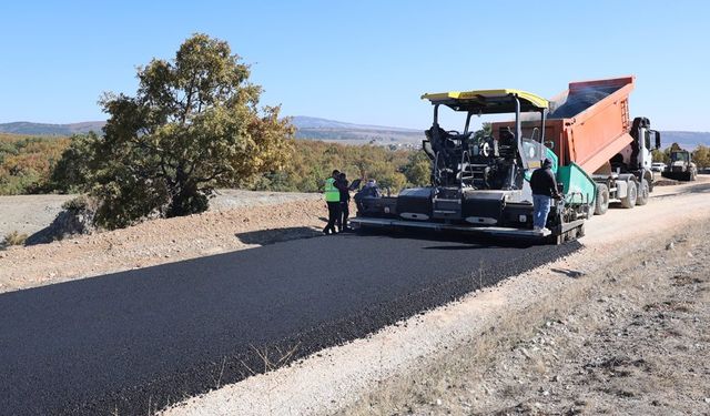 Eskişehir'deki o ilçede yollar yenileniyor