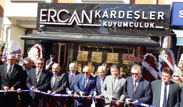 Ercan Kardeşler Kuyumculuk beşinci şubesini açtı!