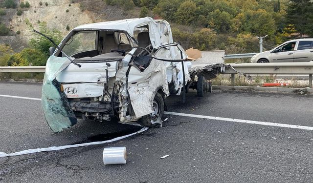 Bilecik-Eskişehir Yolu'nda kaza