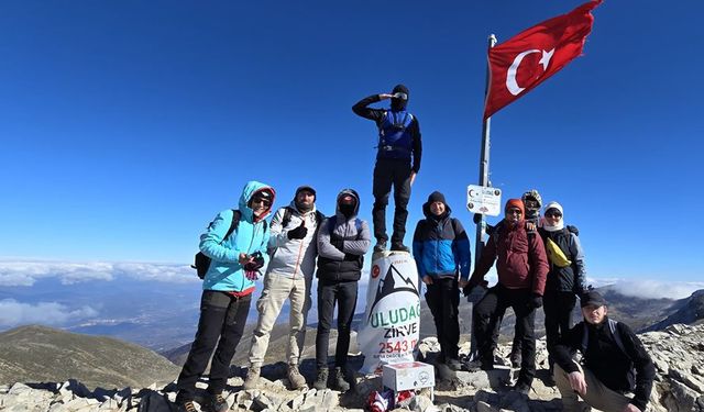 Doğa grubundan 10 Kasım tırmanışı