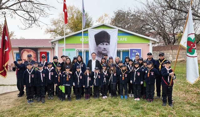 Tepebaşı İklim İzcilerinden kamp heyecanı!