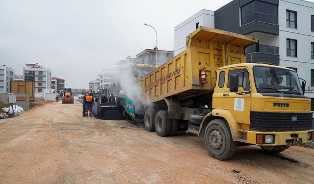 Eskişehir'de o bölgede üstyapı çalışması!