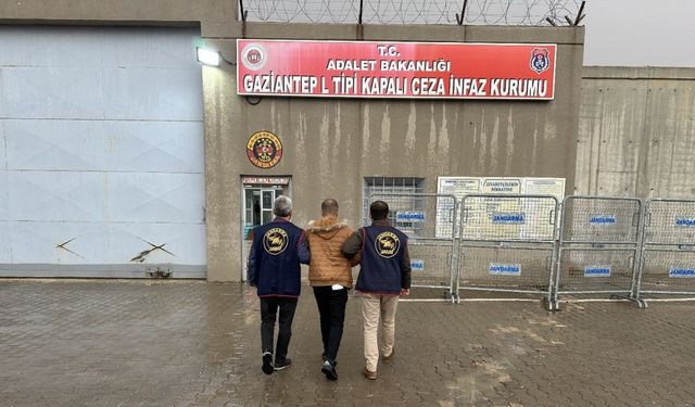 12 yıl kesinleşmiş hapis cezası bulunan firari şahıs yakalandı