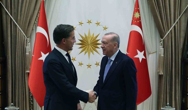 Cumhurbaşkanı Erdoğan, NATO Genel Sekreteri Rutte’yi kabul etti