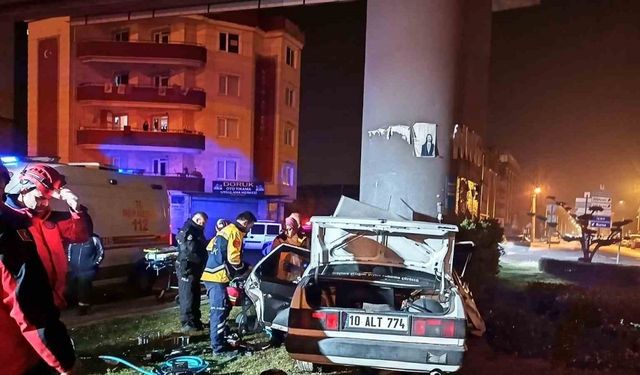 Feci trafik kazası: 1 ölü