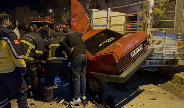 Zincirleme trafik kazası: 1 yaralı