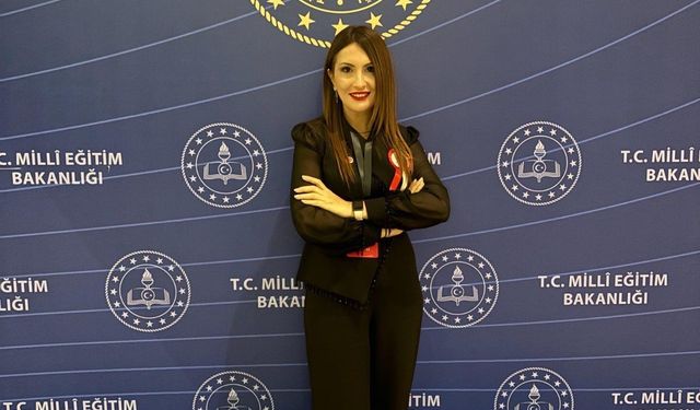 Ebru öğretmen Eskişehir'i temsil etti