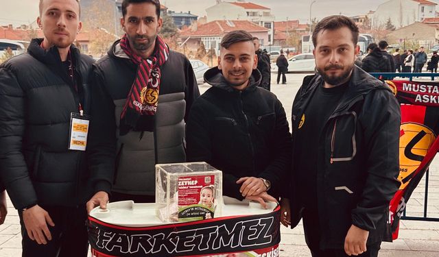 Eskişehirspor tribünlerinden anlamlı farkındalık!