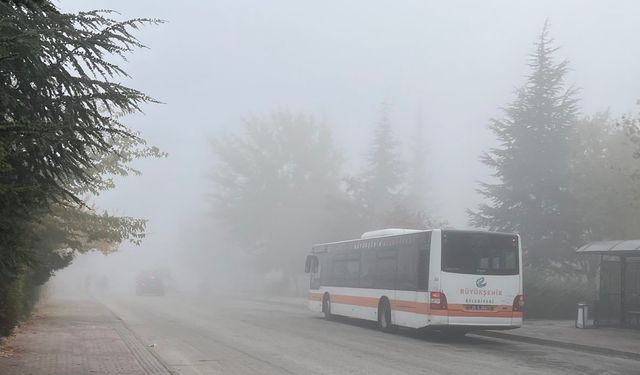 Eskişehir'de sis ve pus uyarısı yapıldı!