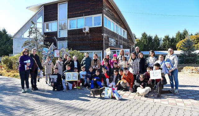 Eskişehir'de miniklerden anlamlı bağış