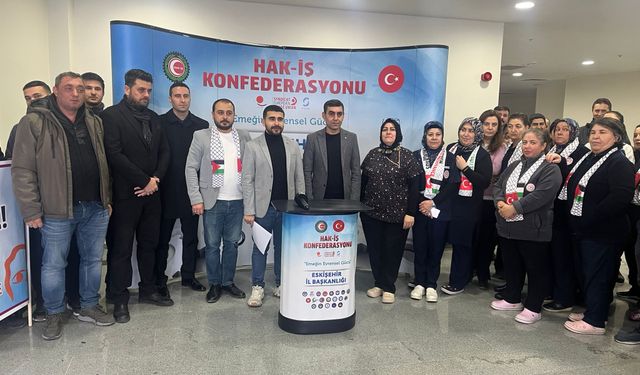 HAK-İŞ'ten kadına şiddete yönelik açıklama