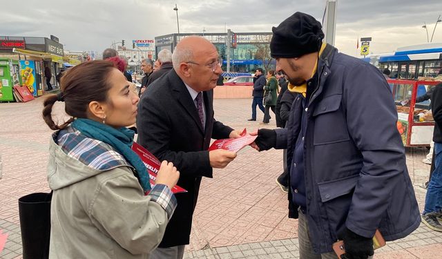 Utku Çakırözer halkı meydanlara davet etti!