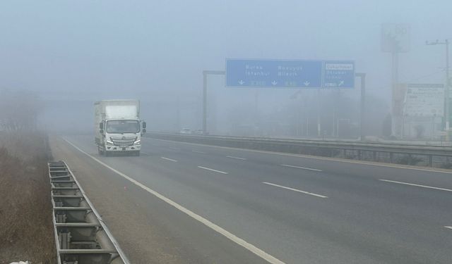 Eskişehirliler güne sisle uyandı!