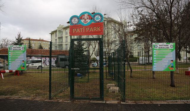 Eskişehir'in o bölgesine Pati Park açıldı!