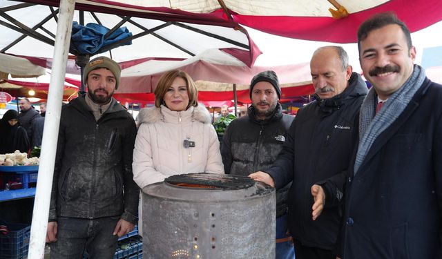 Eskişehir'de havalar soğuk yürekler sıcak!