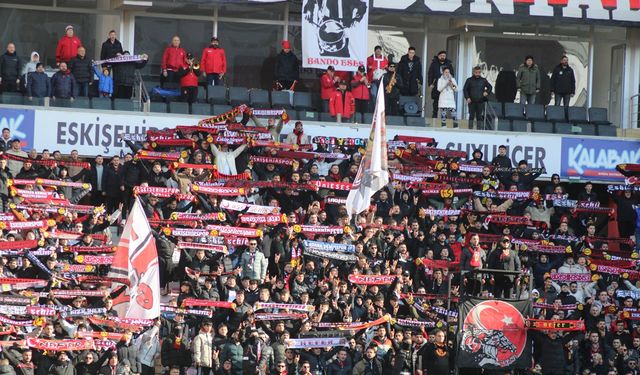 Eskişehirspor taraftarı kritik maçı heyecanla bekliyor!