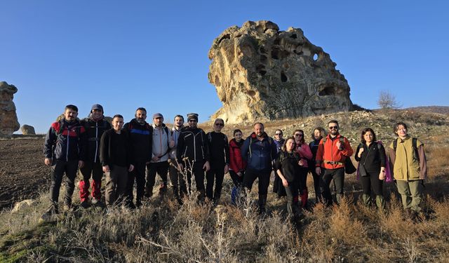 Doğa tutkunları Frig Vadisi'nde buluştu