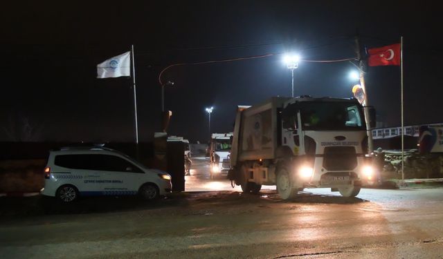 Eskişehir'de gecenin temiz elleri iş başında!