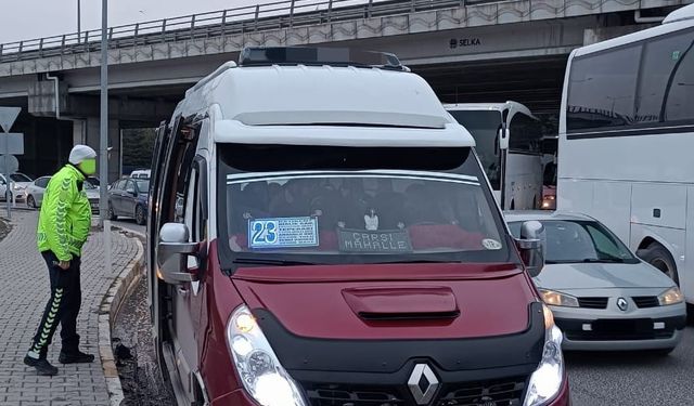 Trafik denetimi gerçekleştirildi