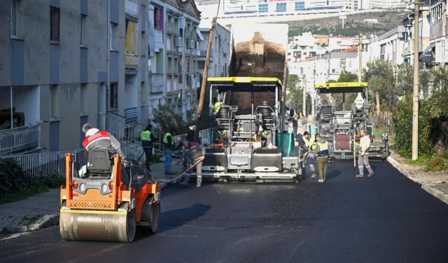 Yol yenileme çalışmalarında rekor