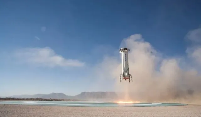 Blue Origin roketi başarılı bir şekilde fırlatıldı