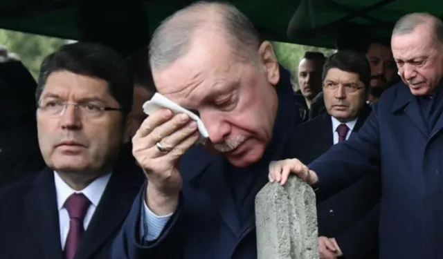 Cumhurbaşkanı Erdoğan gözyaşlarını tutamadı!