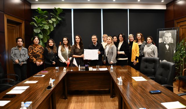 Eskişehir'de kadınlar için anlamlı protokol