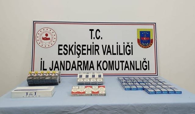 Eskişehir'de kaçak sigara operasyonu