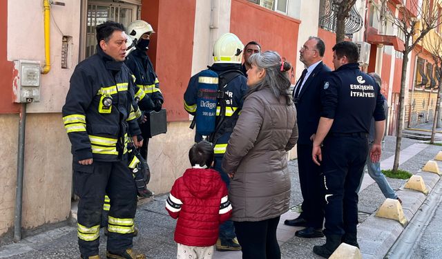 Eskişehir'de gaz kaçağı panik yarattı