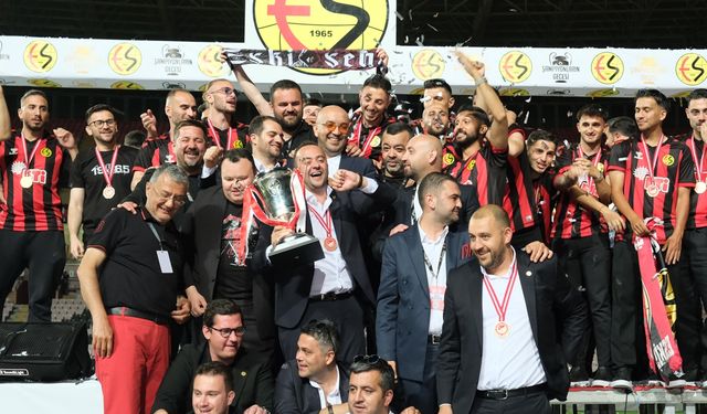 Eskişehirspor'da şampiyonluk böyle geldi