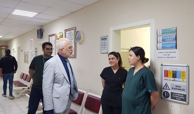 İlçelerde sağlık denetimi yapıldı...