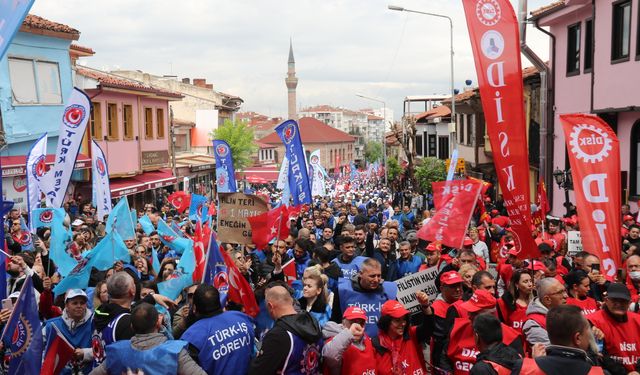 1 Mayıs İşçi Bayramı coşkuyla kutlandı
