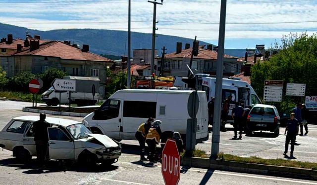 Trafik kazası: 5 yaralı