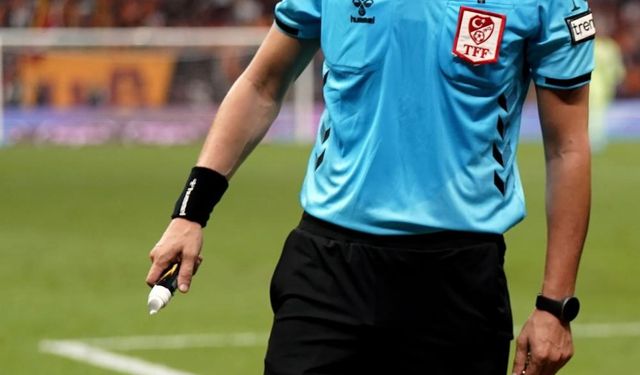 Trendyol Süper Lig’de 37. haftanın hakemleri belli oldu
