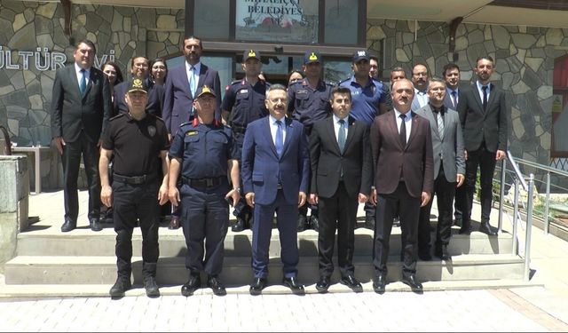 Vali Aksoy o ilçeye ziyaret etti...