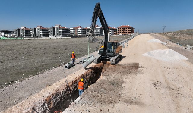 Eskişehir'de alt yapıda yoğun mesai
