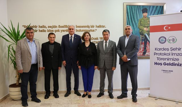 Kardeş şehir protokolü imzalandı