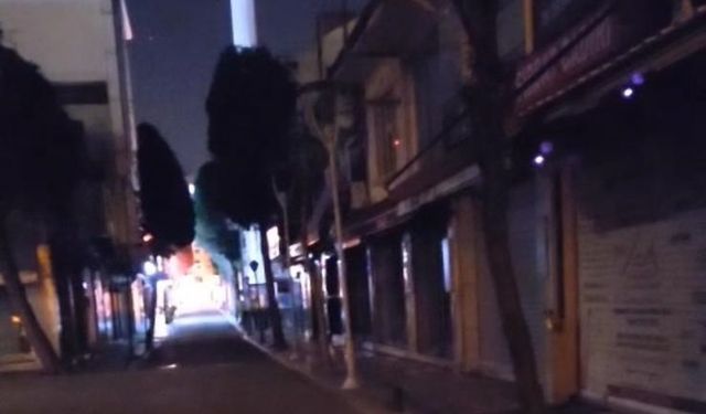Eskişehir'in hareketli bölgesi karanlık kaldı!