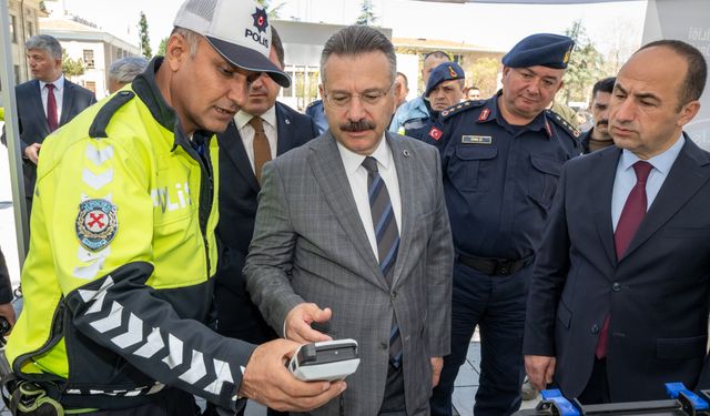 Trafik Haftasına böyle dikkat çektiler