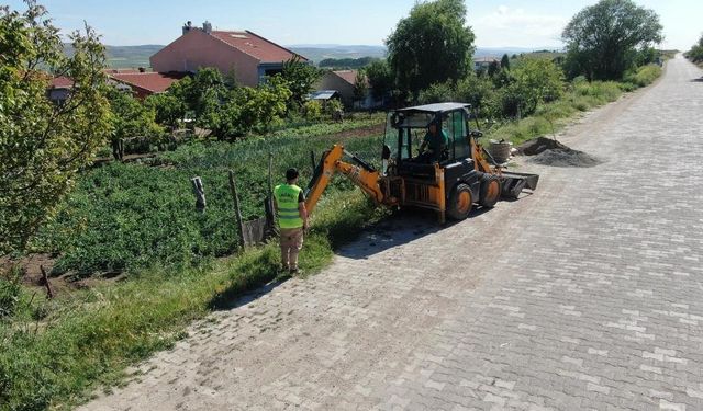 Eskişehir'in o ilçesinde aydınlatma çalışmaları başladı
