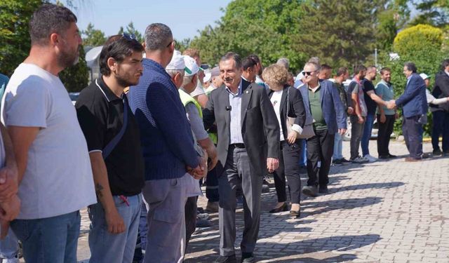 Başkan Ataç belediye personelleriyle bir araya geldi