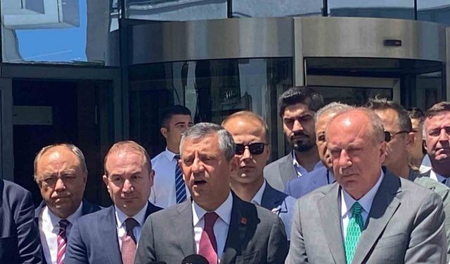 CHP lideri Özel’den Memleket Partisi’ne ziyaret