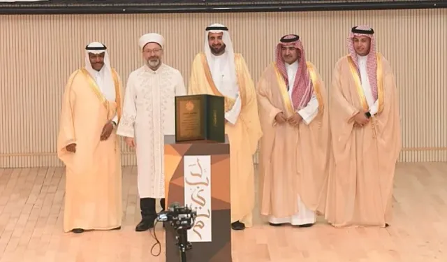 Diyanet İşleri Başkanlığı, "En Başarılı Hac Organizasyonu" ödülünü aldı