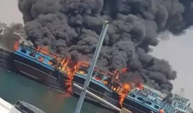 İran’da metanol yüklü gemide patlama: 3 ölü