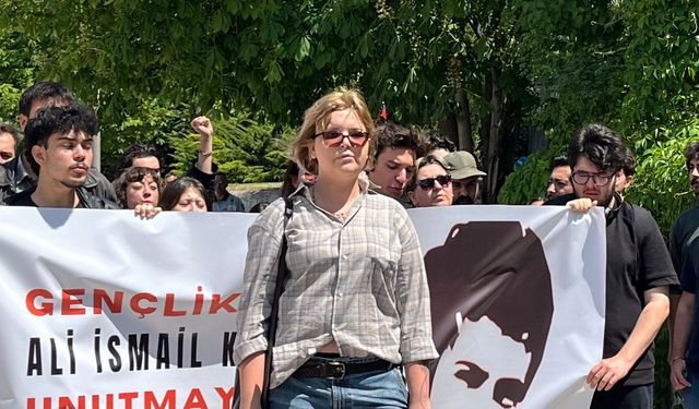 Üniversite öğrencileri Ali İsmail Korkmaz'ı andılar