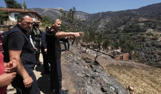 Bakan Yerlikaya'dan Ödemiş yangın raporu: 228 konut ağır hasarlı!