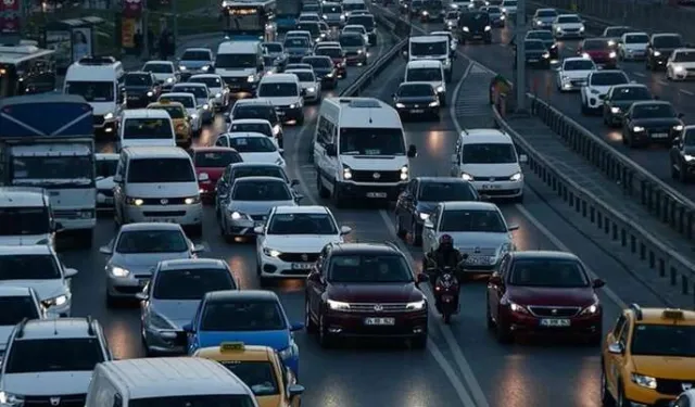 Trafiğe kayıtlı araç 32 milyona ulaştı... Motosikletler zirvede!