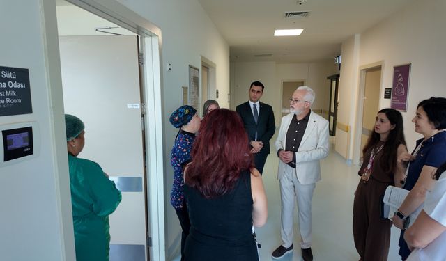 Eskişehir Şehir Hastanesi'ni ziyaret etti
